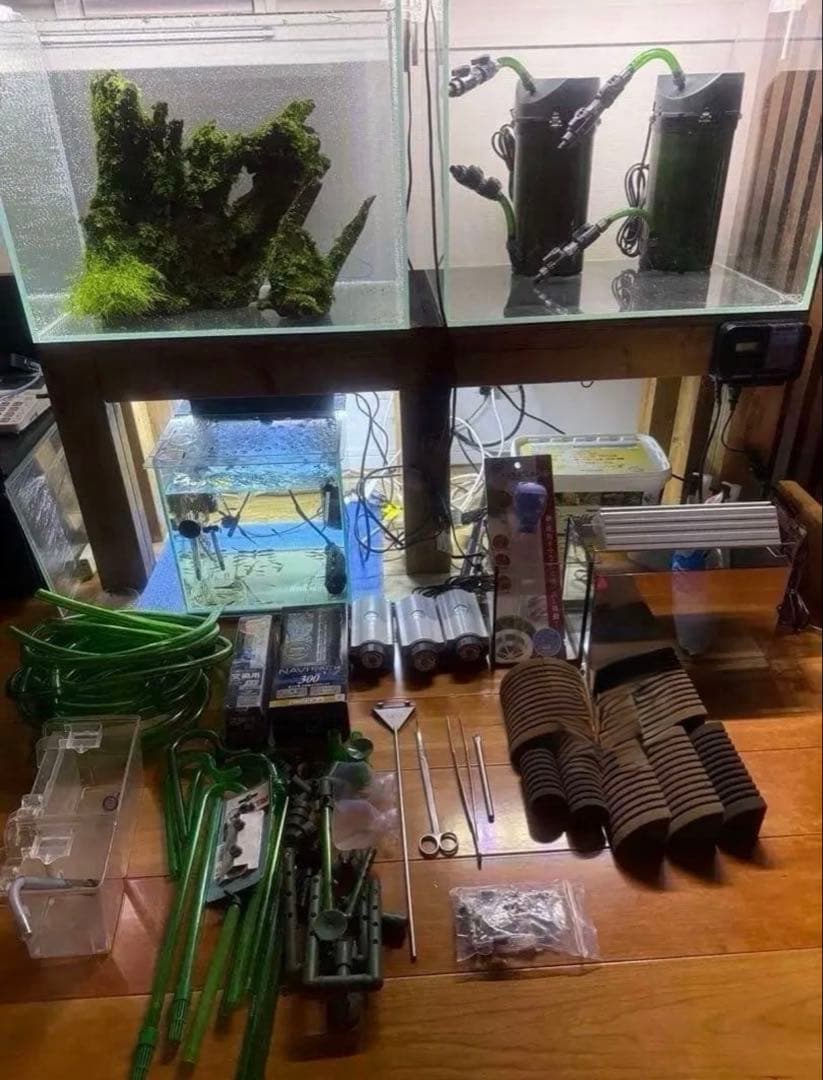 水槽セット　引取限定or配達　発送不可