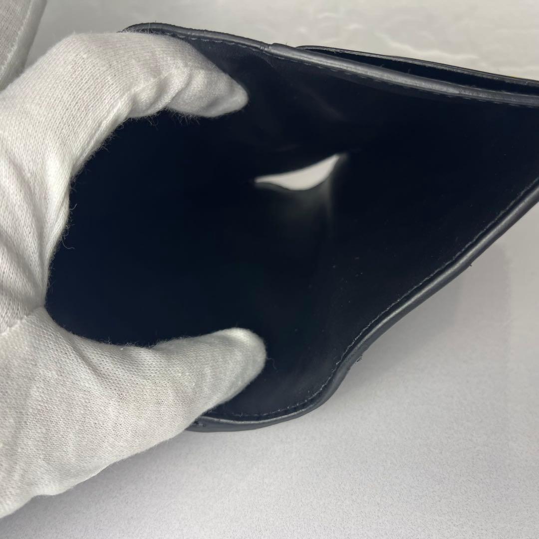 BOTTEGA VENETA カセット 二つ折り 財布 美品 ボッテガ ブラック