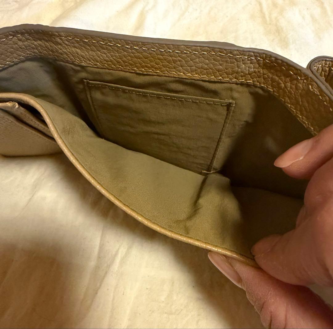 新品、未使用 TOV MINI WALLET ブラウン