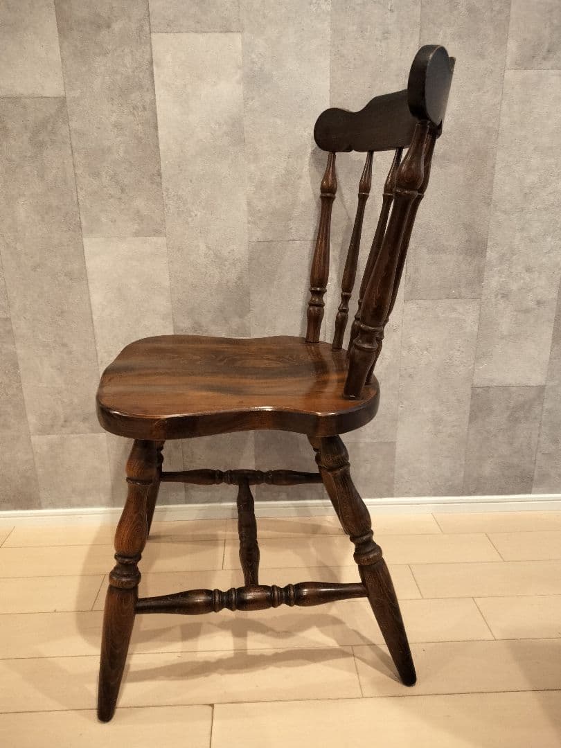 飛騨産業 キツツキマーク ウィンザーチェア アンティーク ヴィンテージチェア　①