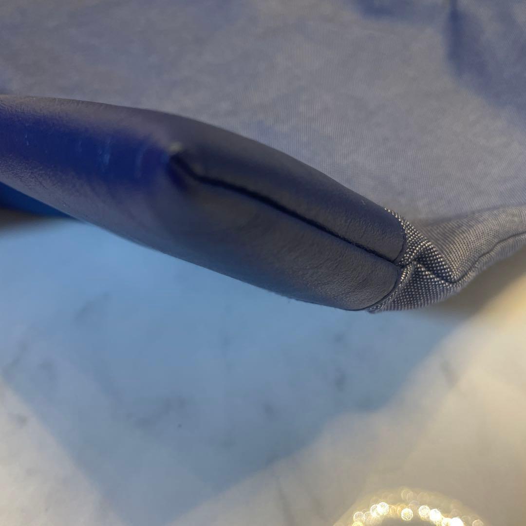 【本日限定価格】ファミリア　ミュベール　刺繍デニムトートバッグ