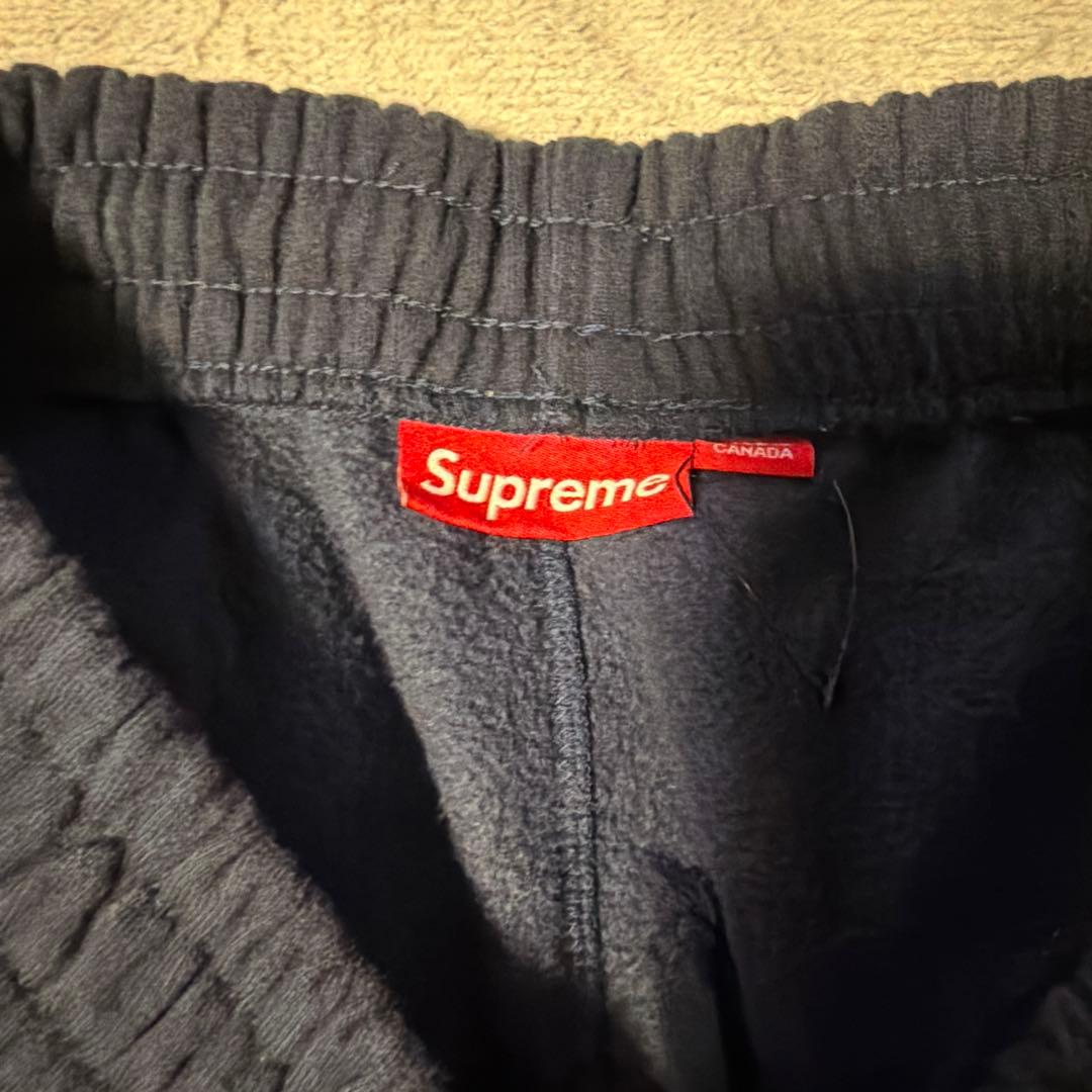 Supreme ダークグレー カーゴパンツ $ロゴ 値下げあり！！