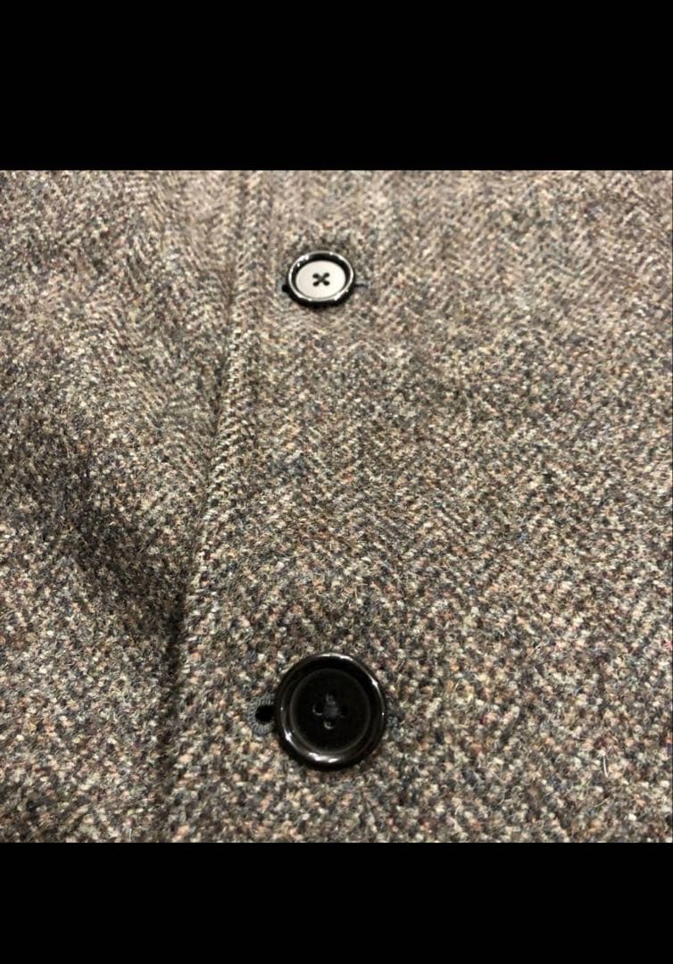 70s ビンテージ PENNY'S ハリスツイード チェスターコート