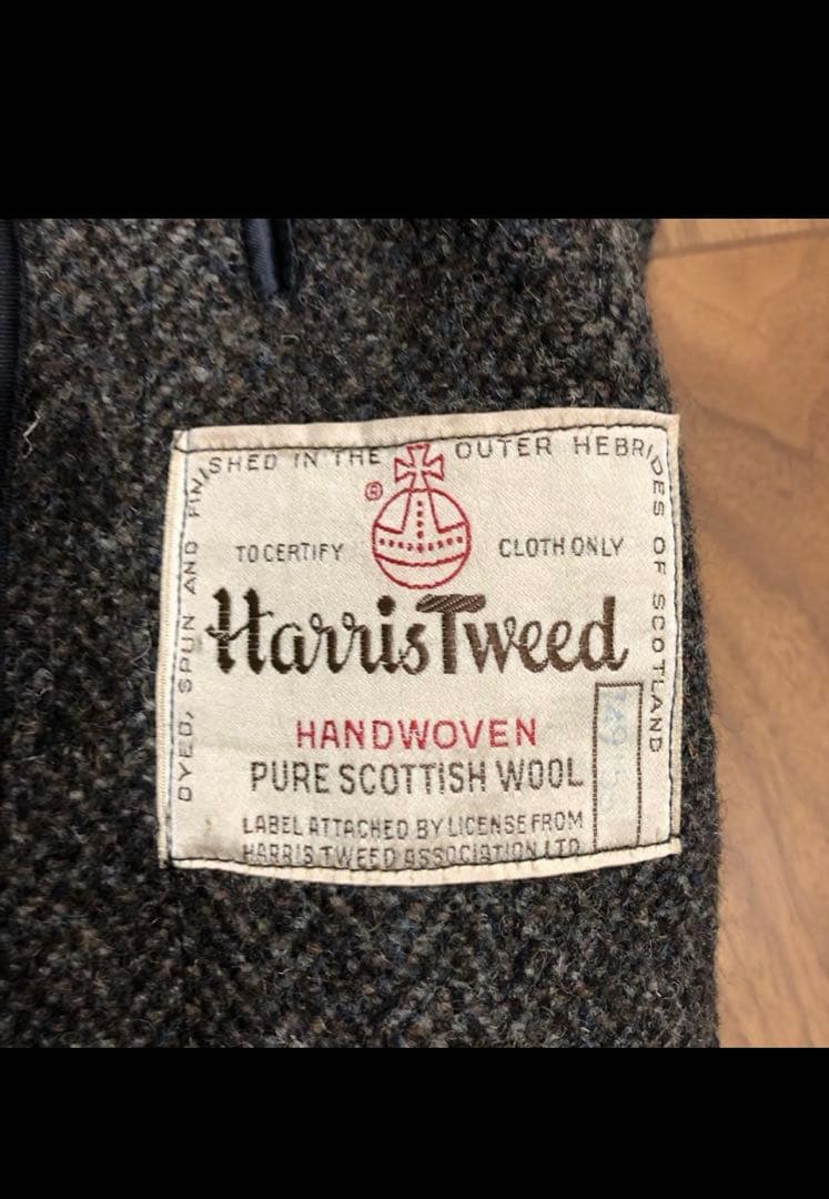 70s ビンテージ PENNY'S ハリスツイード チェスターコート