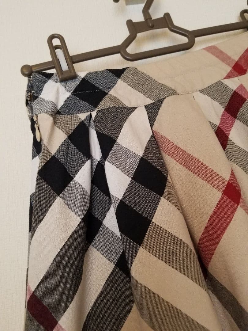 バーバリーキッズスカート未使用近 美品バーバリーロンドンノバチェック150160