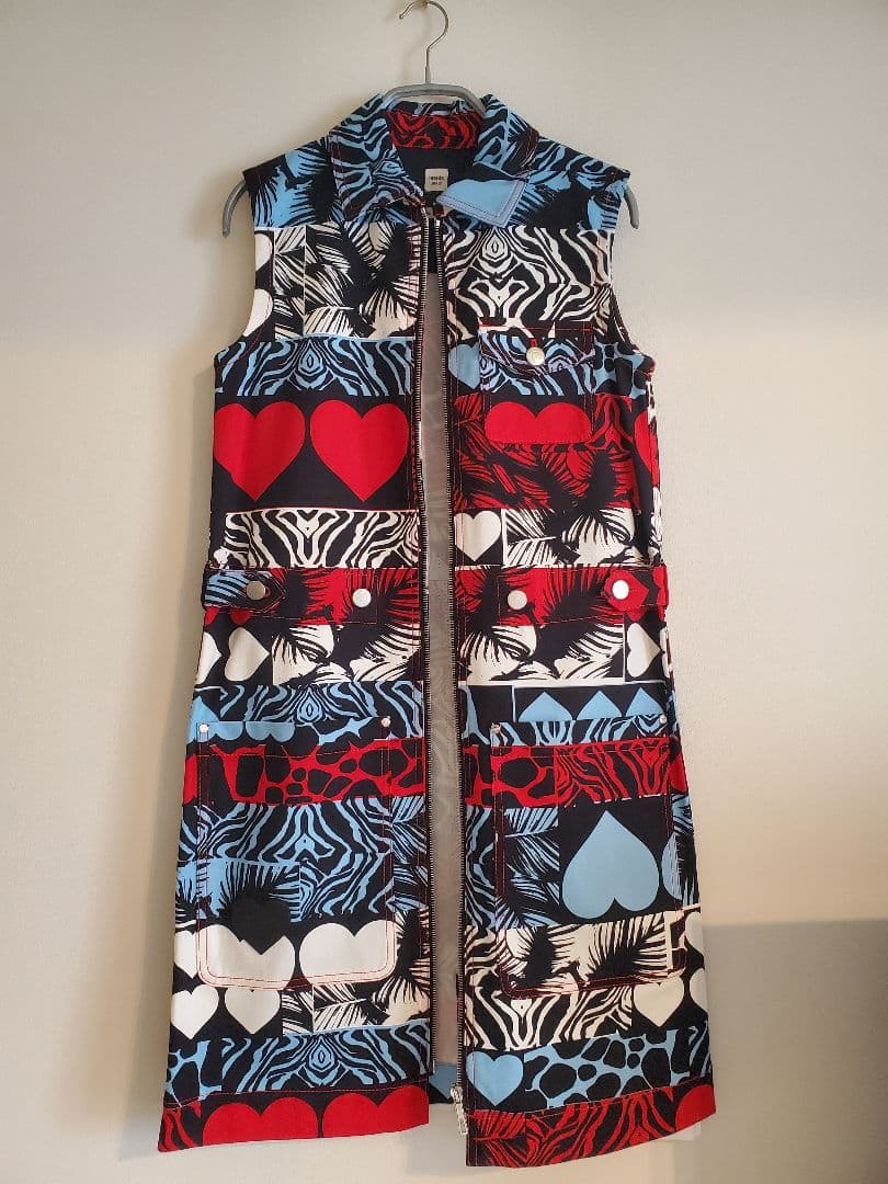 大*実様 特価！【新品未使用】HERMES　エルメス　ワンピース　ワイルドプリン