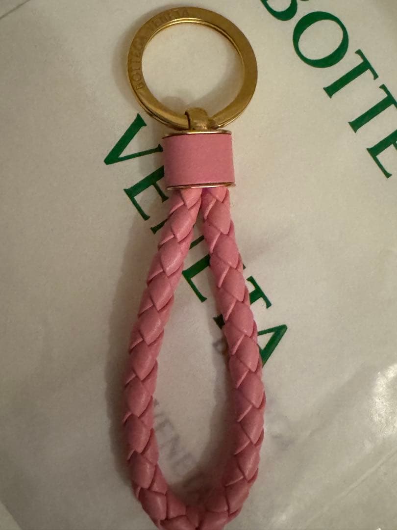 Bottega Veneta イントレチャート キーリング