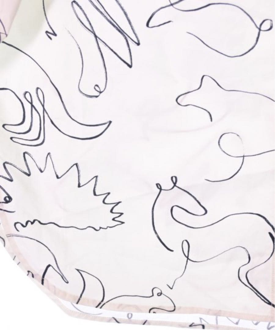 13万円ステラマッカートニー Doodle-Printパフスリーブブラウス新品