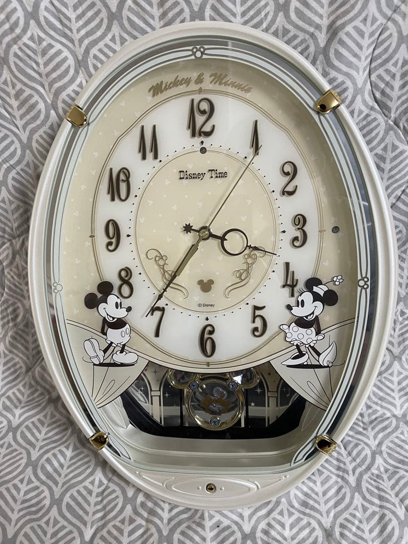 Disney ディズニー　壁掛け時計　セイコークロック　電波時計　メロディ付き