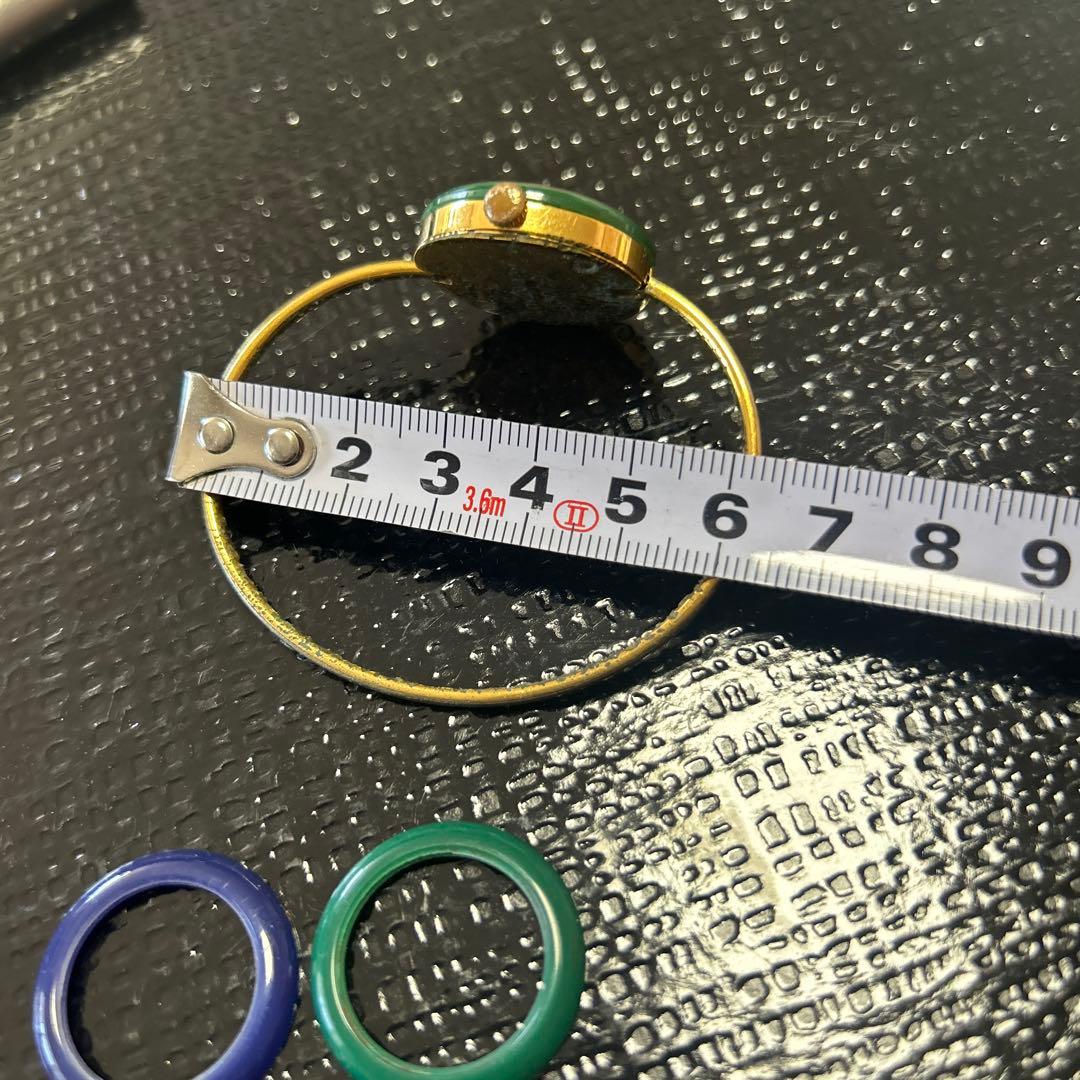 【GUCCI】グッチ　チェンジベゼル　ゴールドウォッチ　ブレスレットヴィンテージ