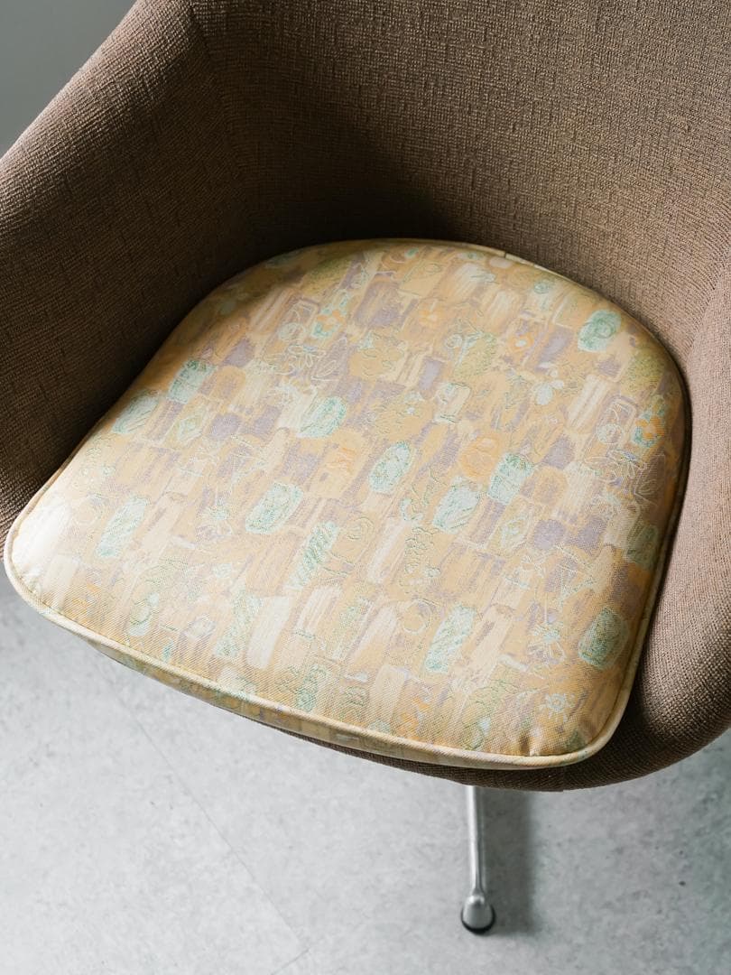 70's vintage 回転 ラウンジチェア 1Pソファ ミッドセンチュリー