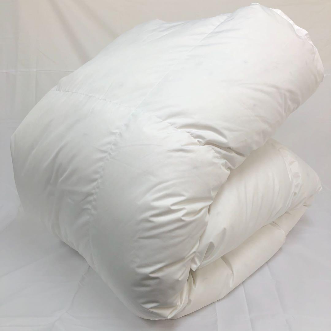 羽毛布団 シングル 大増量 ニューゴールド 日本製 150×210cm WH