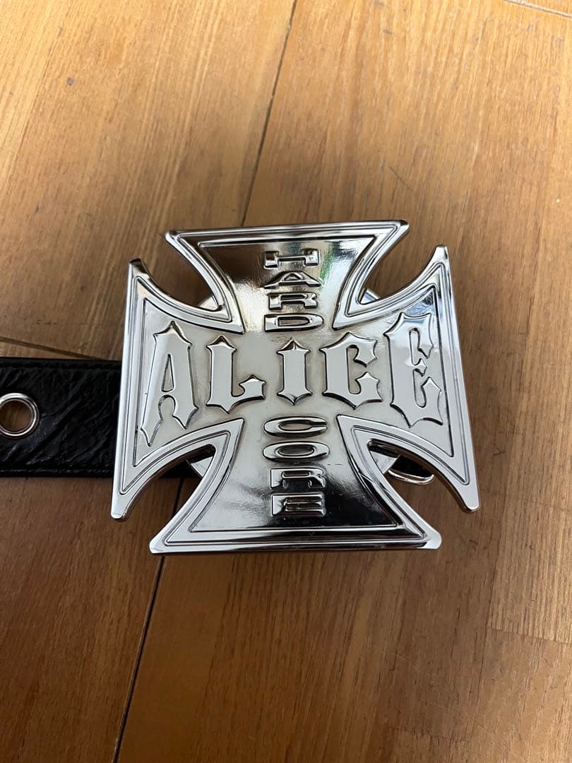 最安値　Alicehollywood アリスハリウッド　ベルト　シルバー