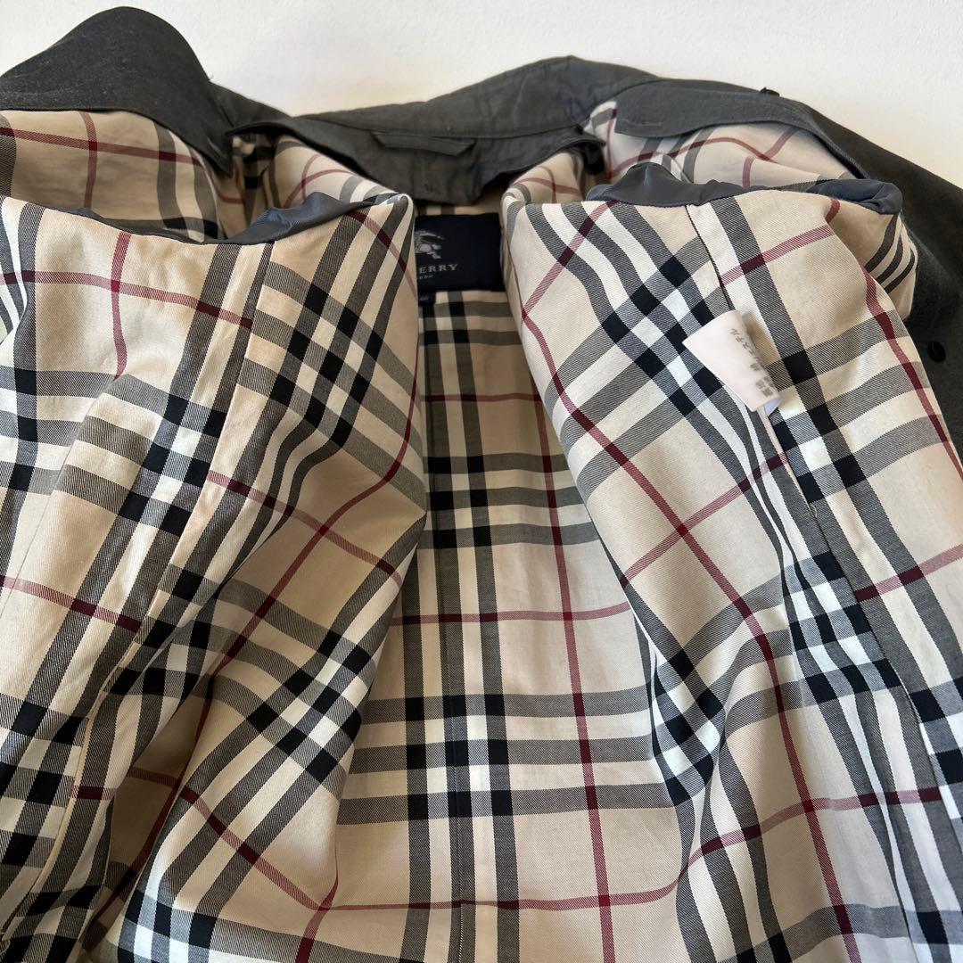 美品✨BURBERRY LONDON バーバリー　トレンチコート メガチェック