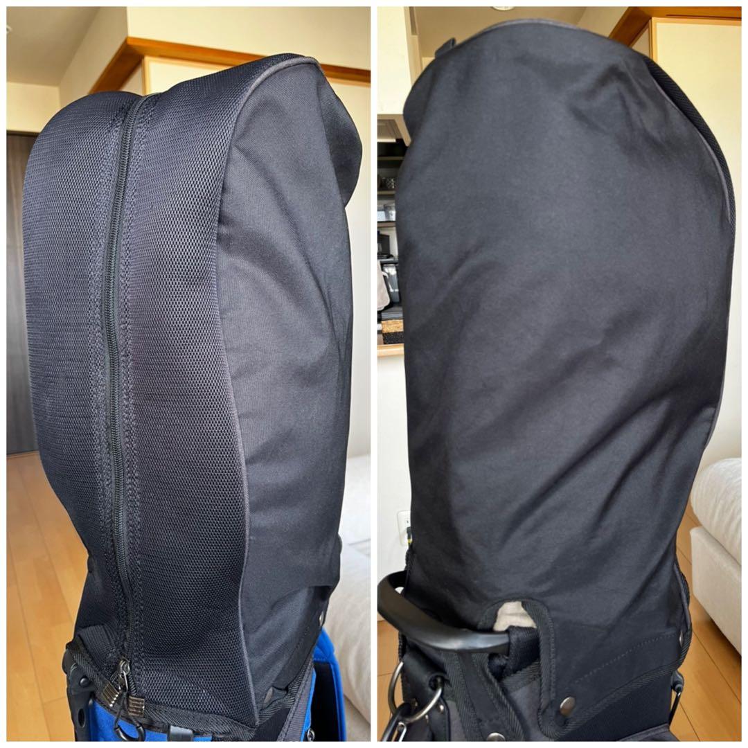 人気　超美品　デサントゴルフ スタンド型キャディバッグ 軽量2.6kg8.5型
