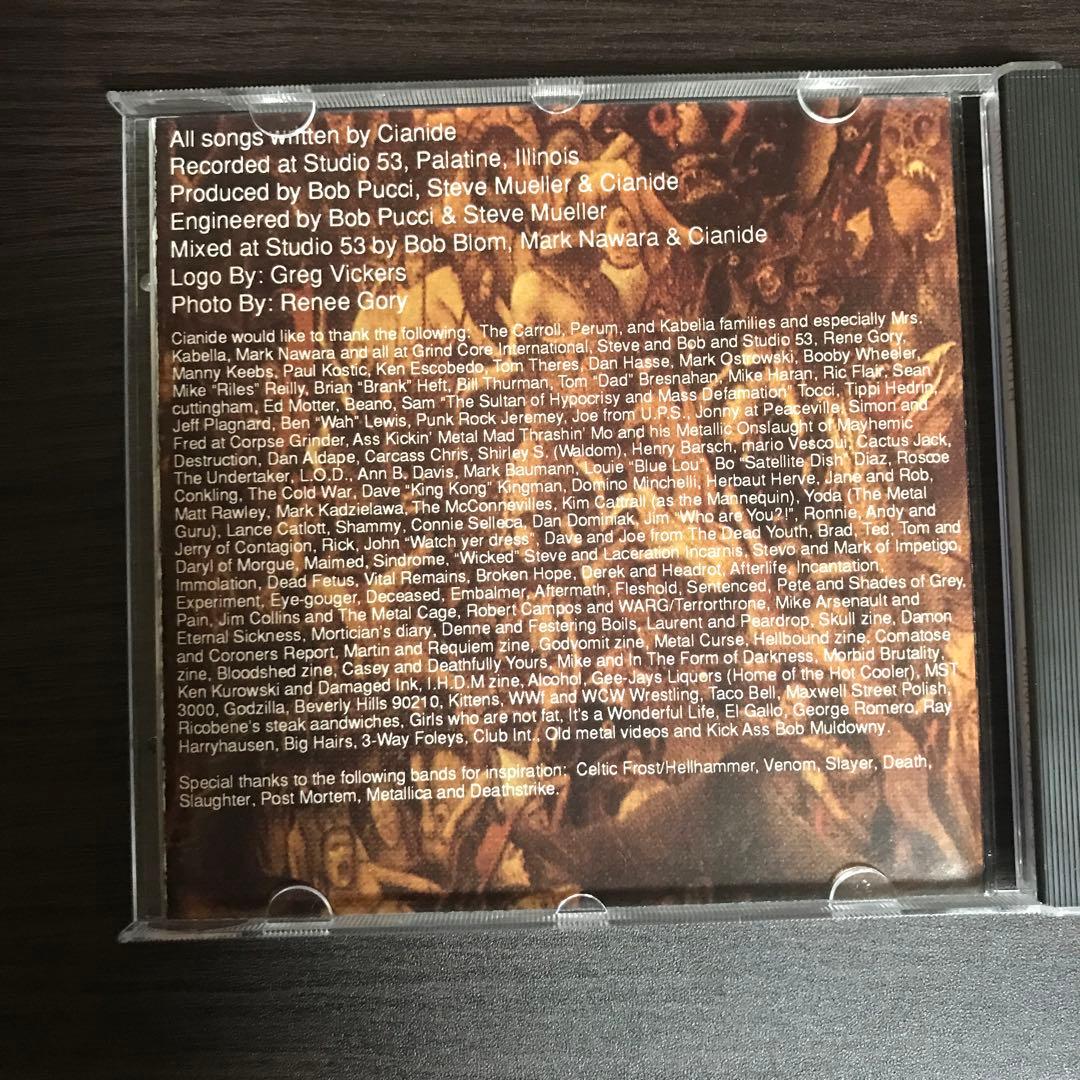 洋楽 Cianide/ the dying truth