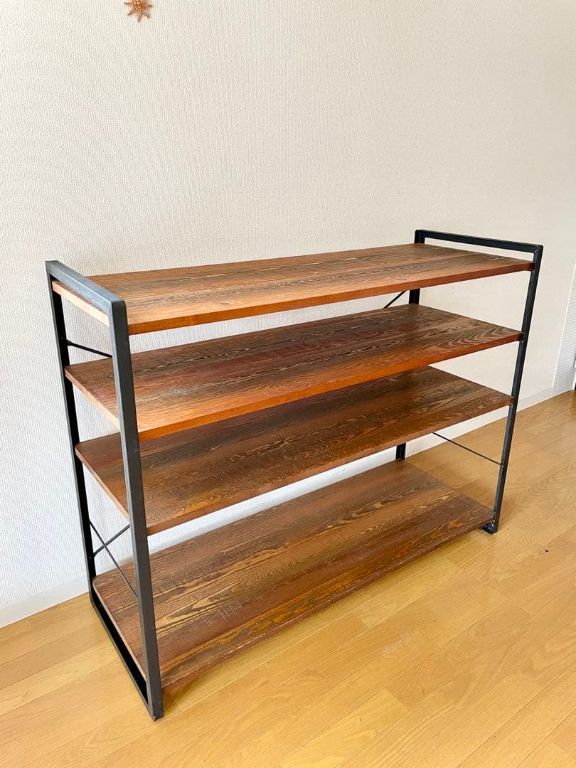 a.depeche アデペシェ⭐︎4段 棚シェルフ・ヴィンテージ加工