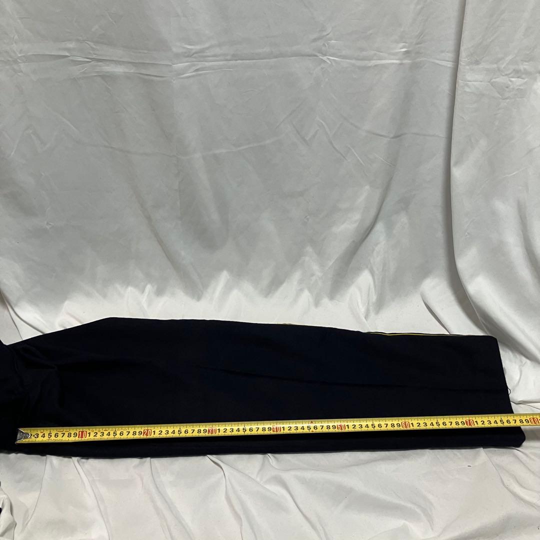 50'sフランス軍 国境警備隊 ウール パンツ (ネイビー×イエロー) 実物