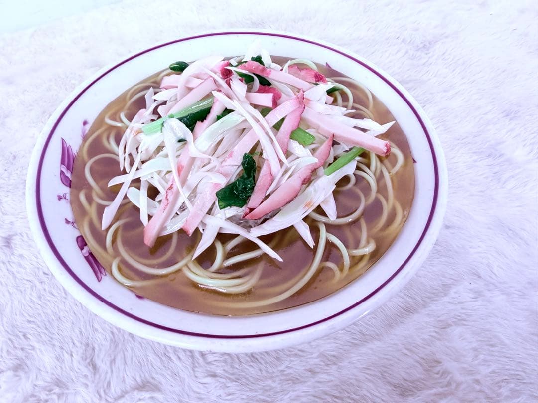 貴重品♪ 昭和レトロ食品サンプル ネギラーメン 直径21.5cm