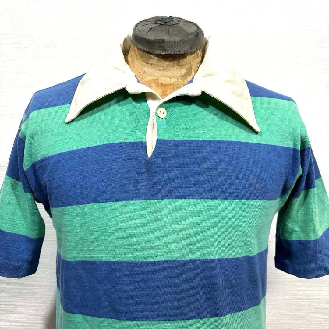 筆記体 最初期 70s NIKE ナイキ ラガーシャツ ビンテージ オリジナル