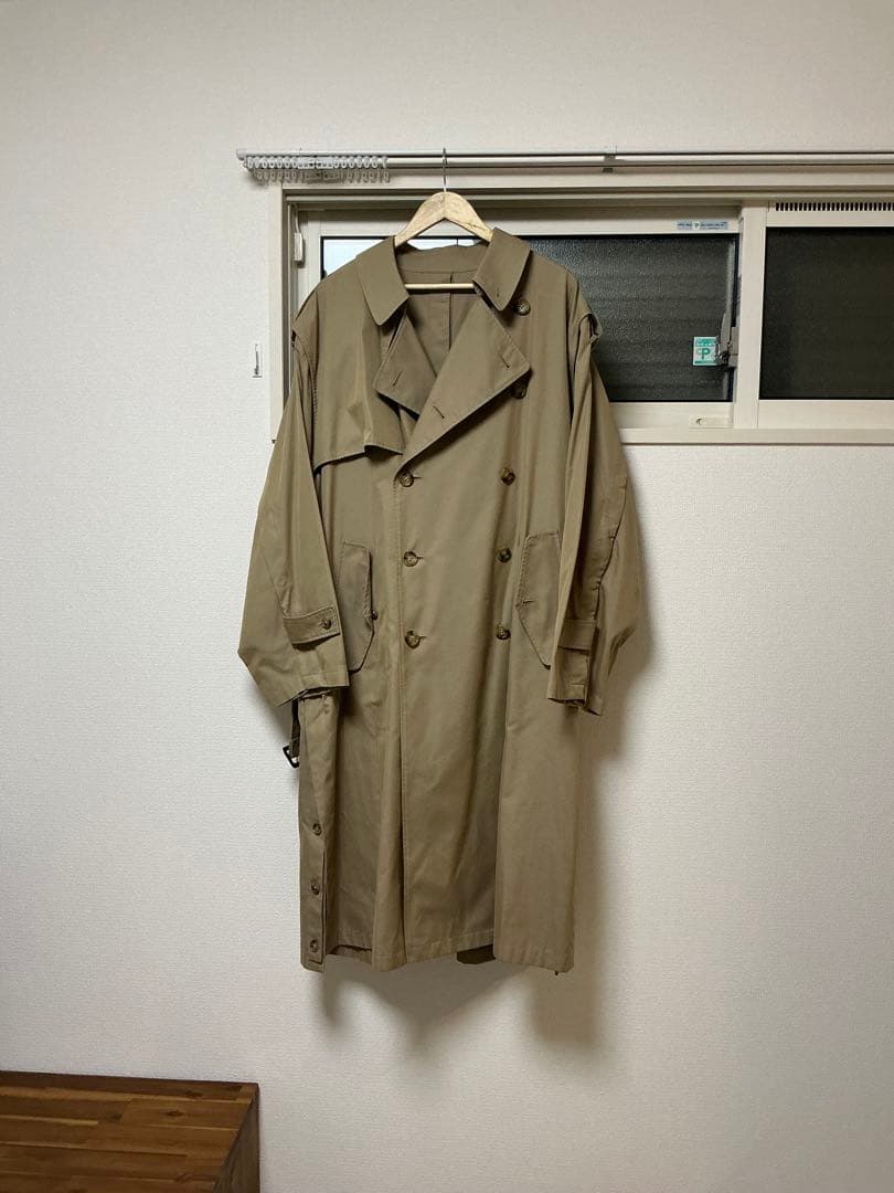 ジャケット・アウター stein 22aw DEFORMATION TRENCH COAT