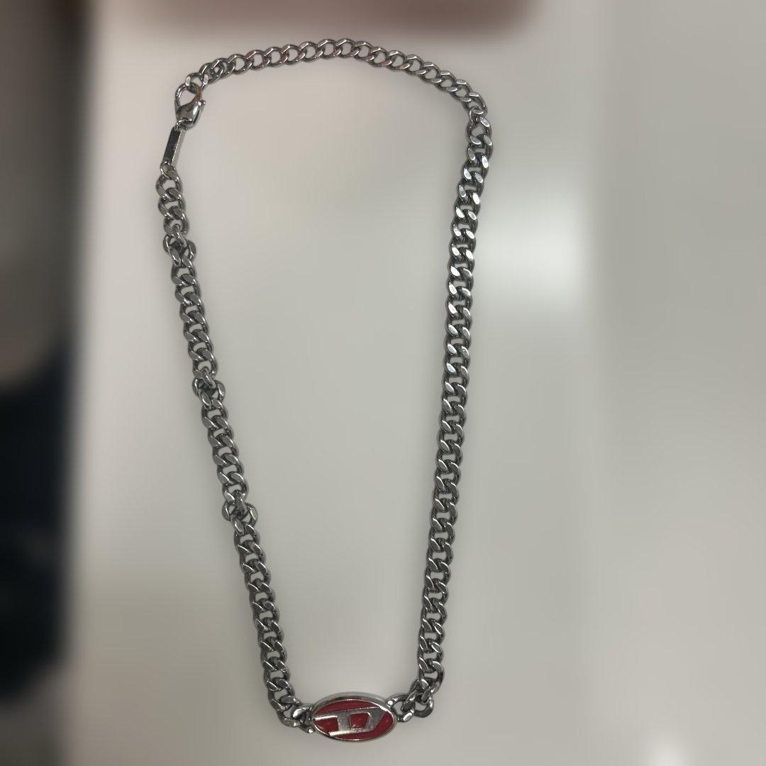 レア★ 箱、袋付き DIESEL メンズ ネックレス DX1446040