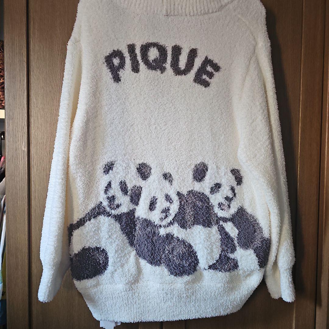 新品 gelato pique PIQUE パンダ柄 ルームウェアセット