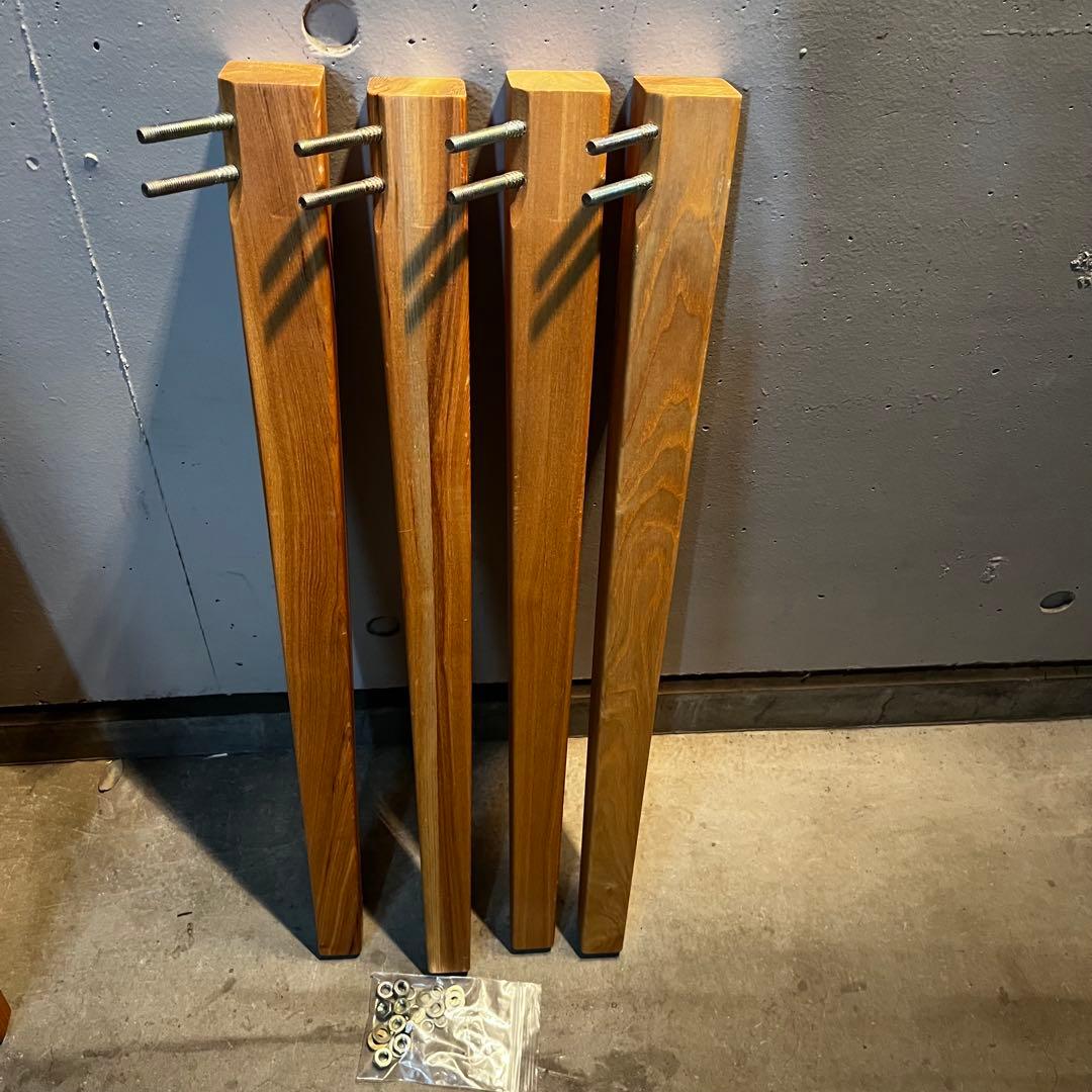 美品・廃盤希少★無印 タモ材ダイニングテーブル