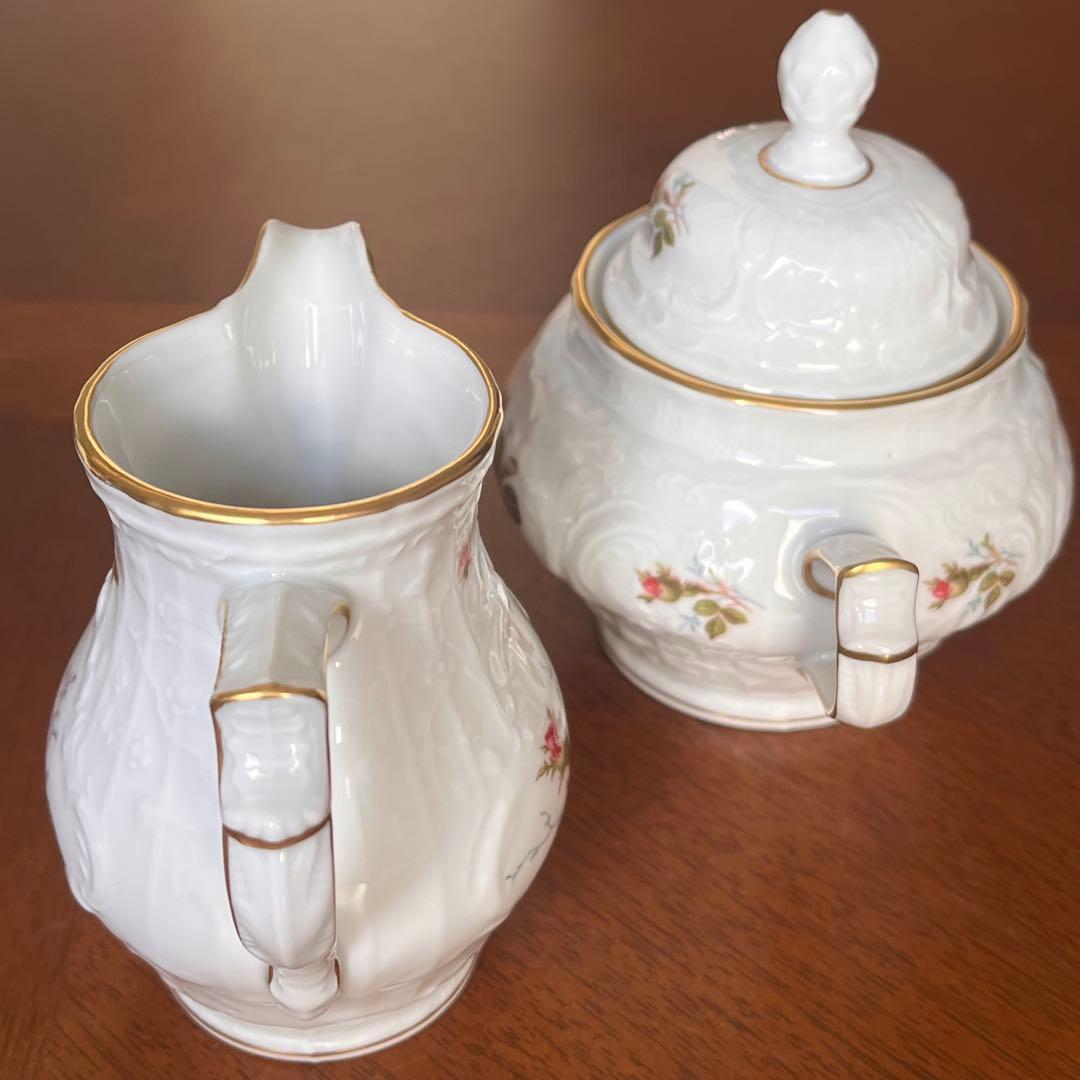 【美品】ローゼンタール★サンスーシモスローズ★ティーポットセット