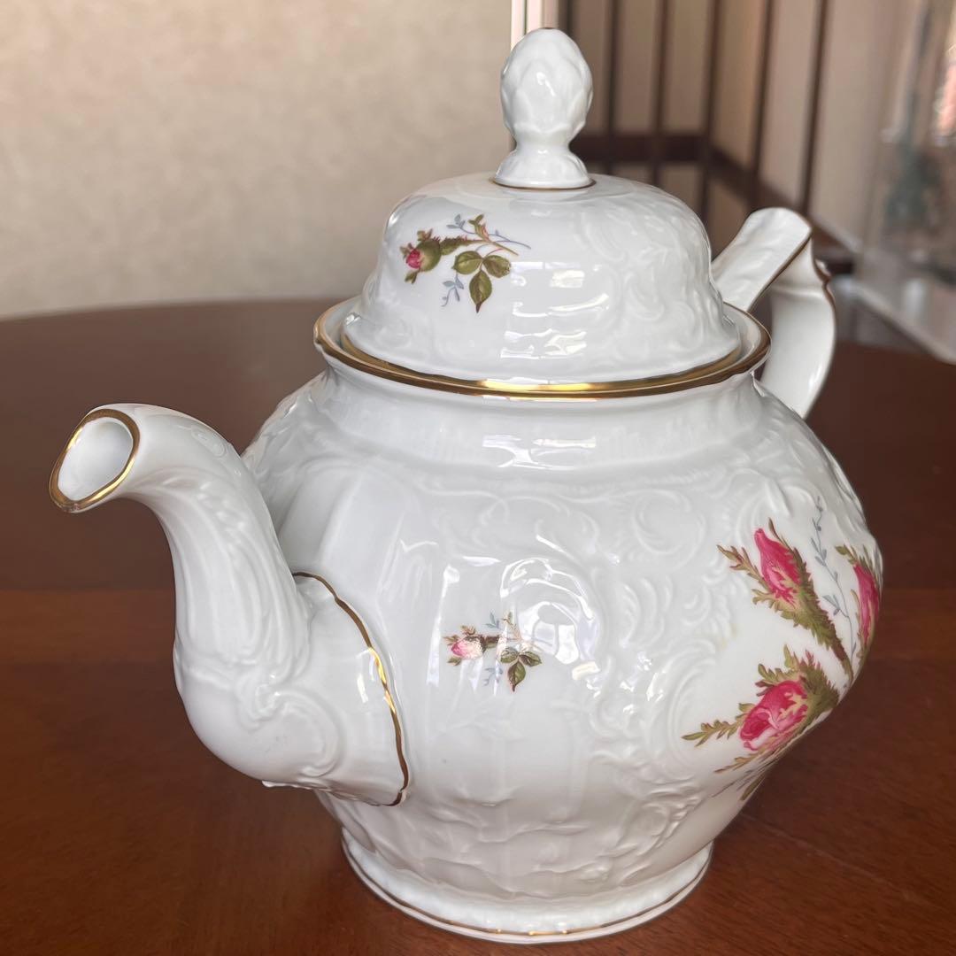 【美品】ローゼンタール★サンスーシモスローズ★ティーポットセット