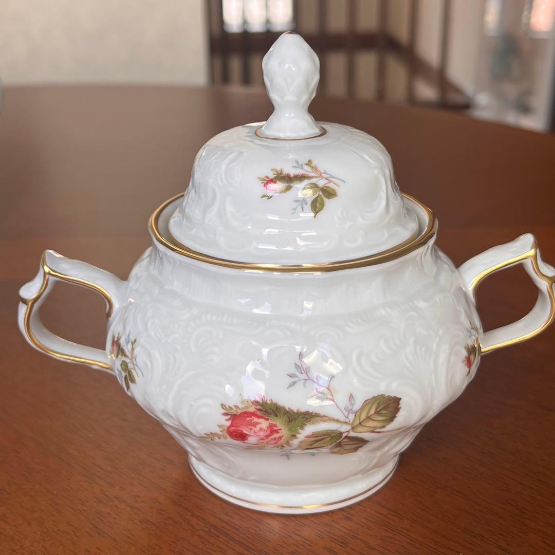 【美品】ローゼンタール★サンスーシモスローズ★ティーポットセット