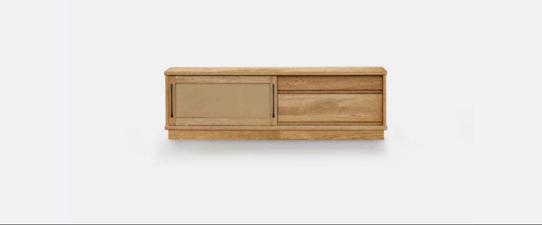 モモナチュラル　MOMO NATURAL VENT SIDEBOARD w120