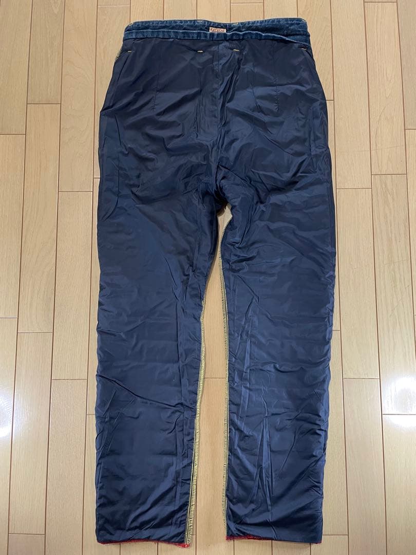 キャピタル KAPITAL パンツ (デニム × ダウン) サイズ 3 L
