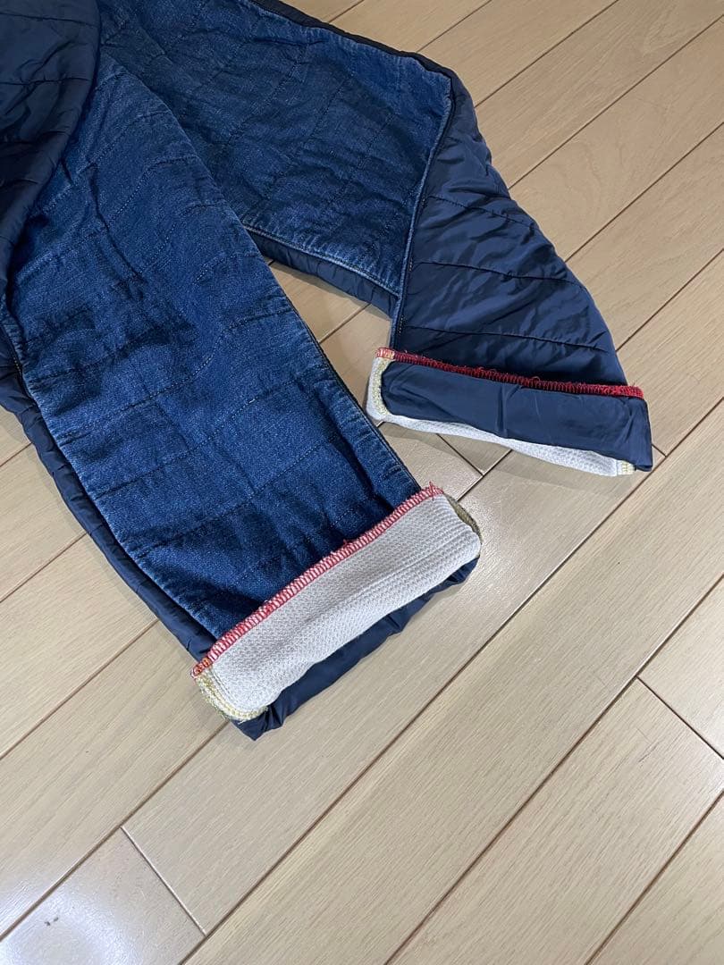 キャピタル KAPITAL パンツ (デニム × ダウン) サイズ 3 L