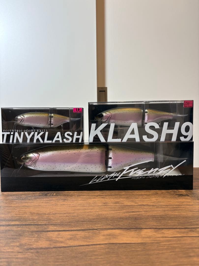 DRT フレンジー　クラッシュ9、タイニークラッシュ　セット　マジックトラウト