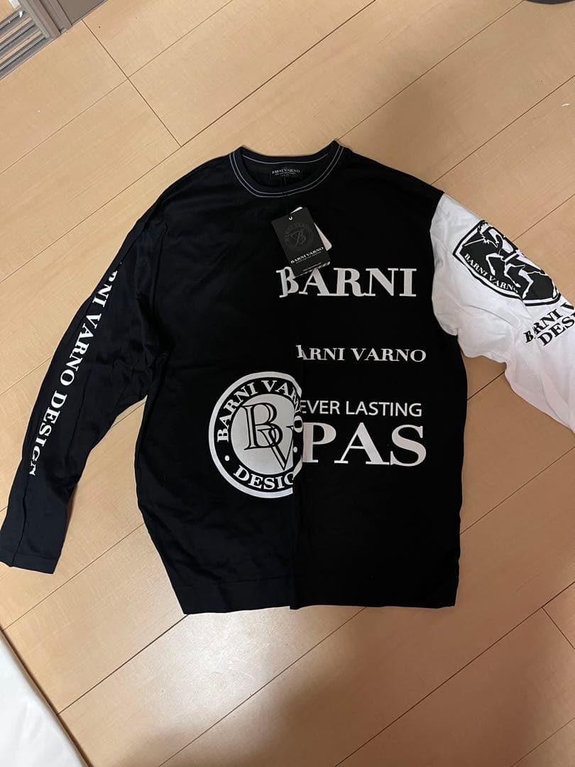 BARNI VARNO バーニヴァーノ　長袖カットソー Lサイズ