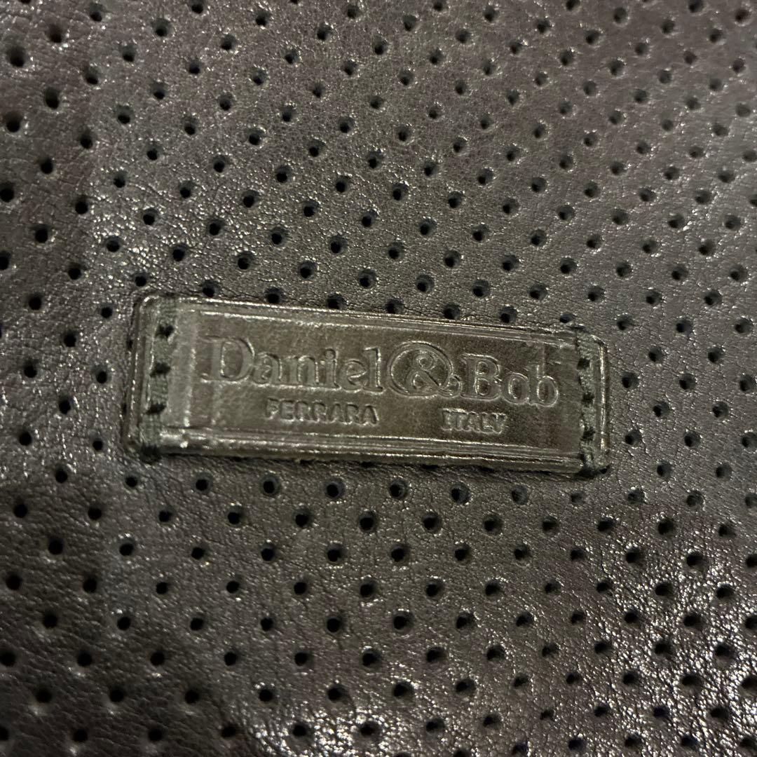 エディフィス別注　Daniel & Bob 黒 パンチング加工　トートバッグ