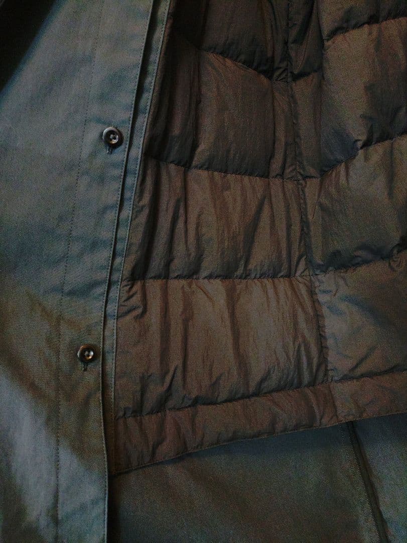 新品未使用 MHL. WORN COTTON NYLON COAT