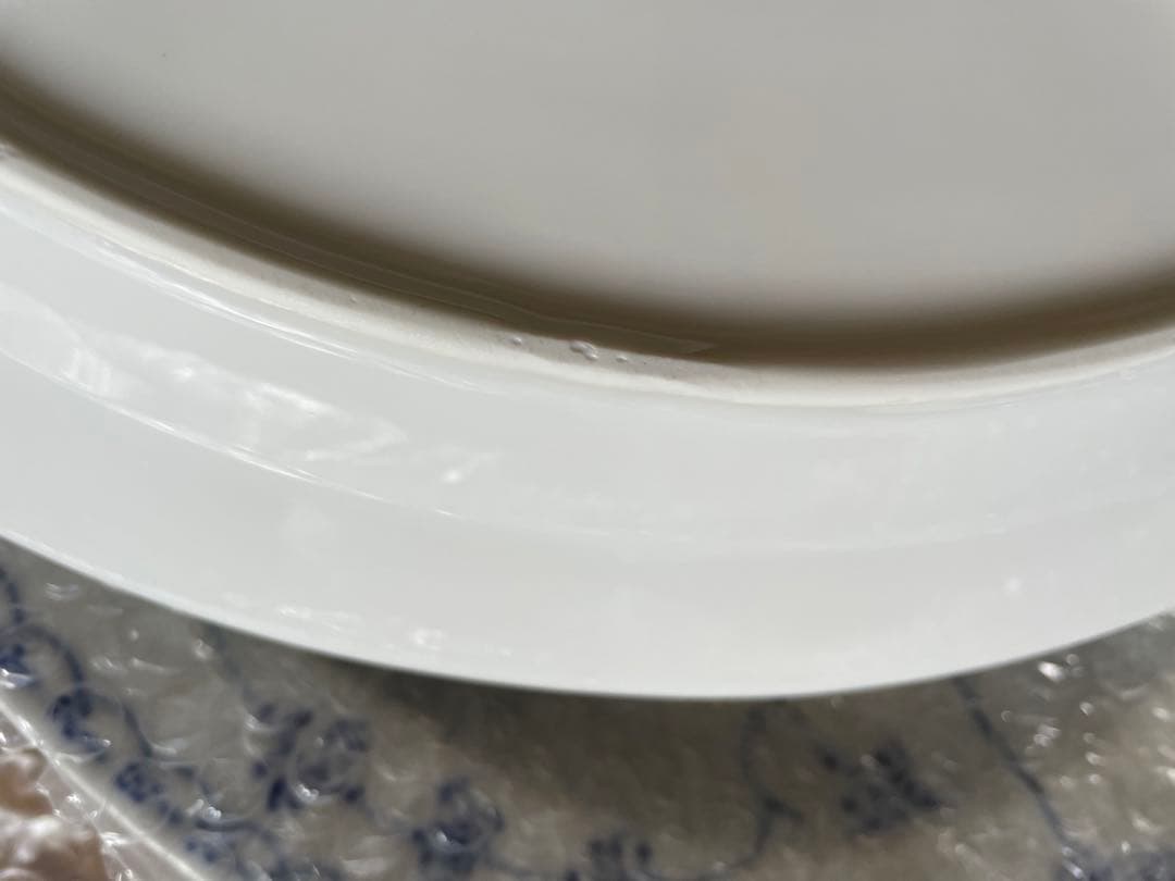 ロイヤルコペンハーゲンブルーフルーテッドハーフレースオーバルプレート　5 枚