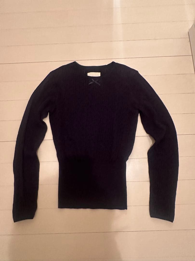 SHISHIKUI eyelet long NAVY 新品未使用