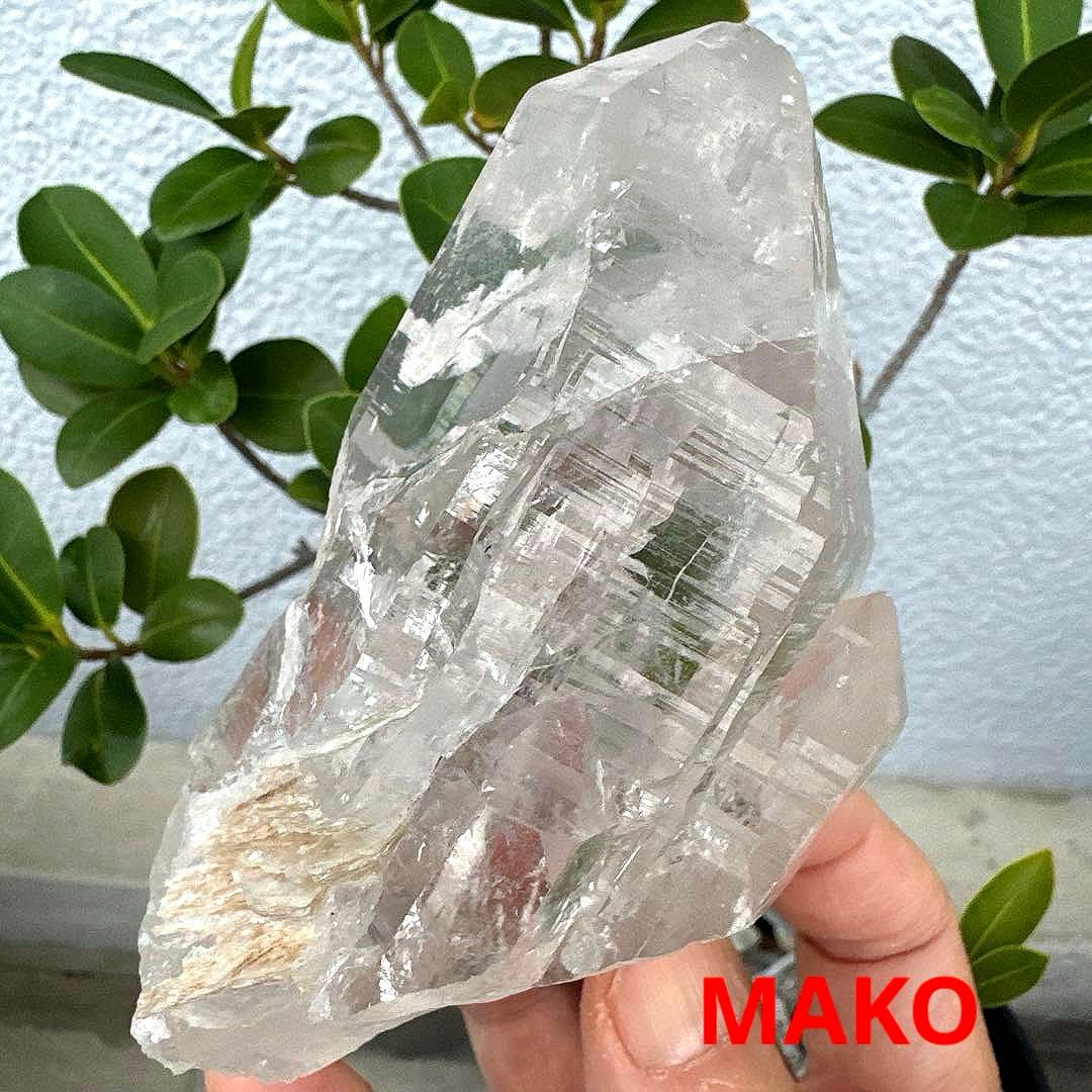 M1875☆ガネーシュヒマール水晶原石426g☆天然石　原石☆N5087-D