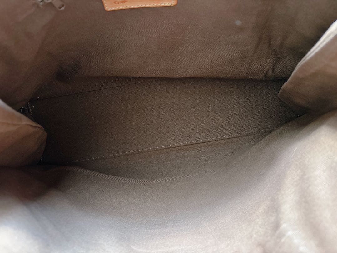 大容量 CIVA チーバ オールレザー キャメル トートバッグ イタリア製 本革