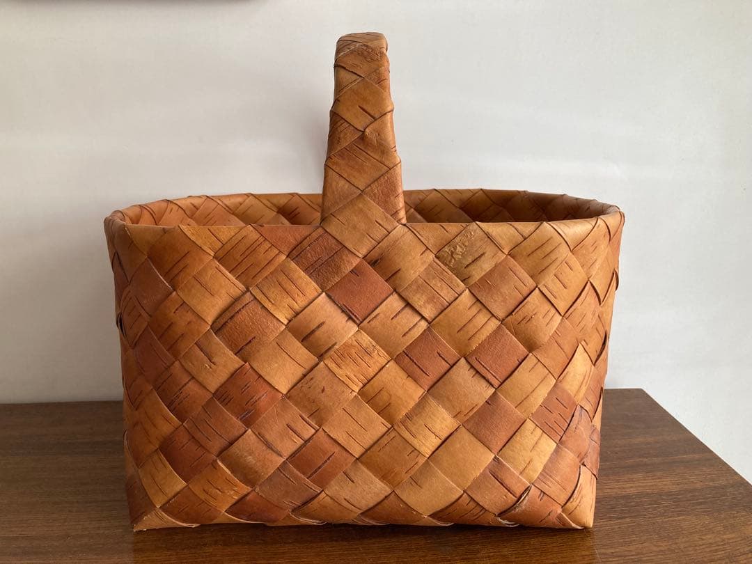 る*い様 Galina ガリーナ さんの白樺かご（特大サイズ）② フィンランド