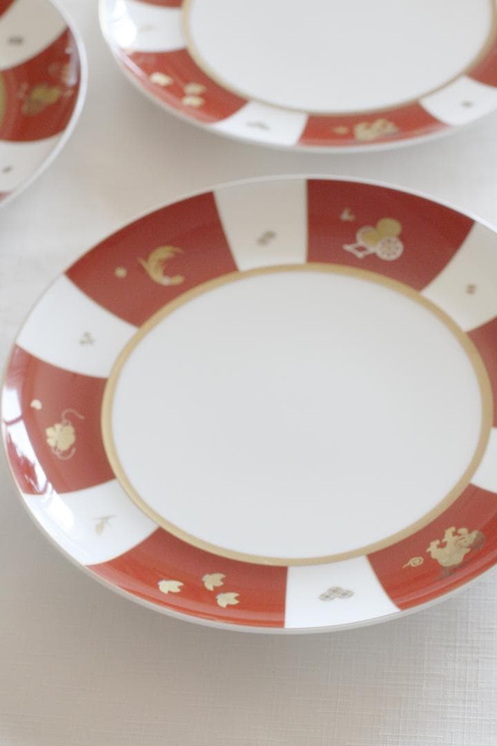 【５枚セット】NIKKO　金沢コレクション　かぐら　プレート　大皿　丸皿