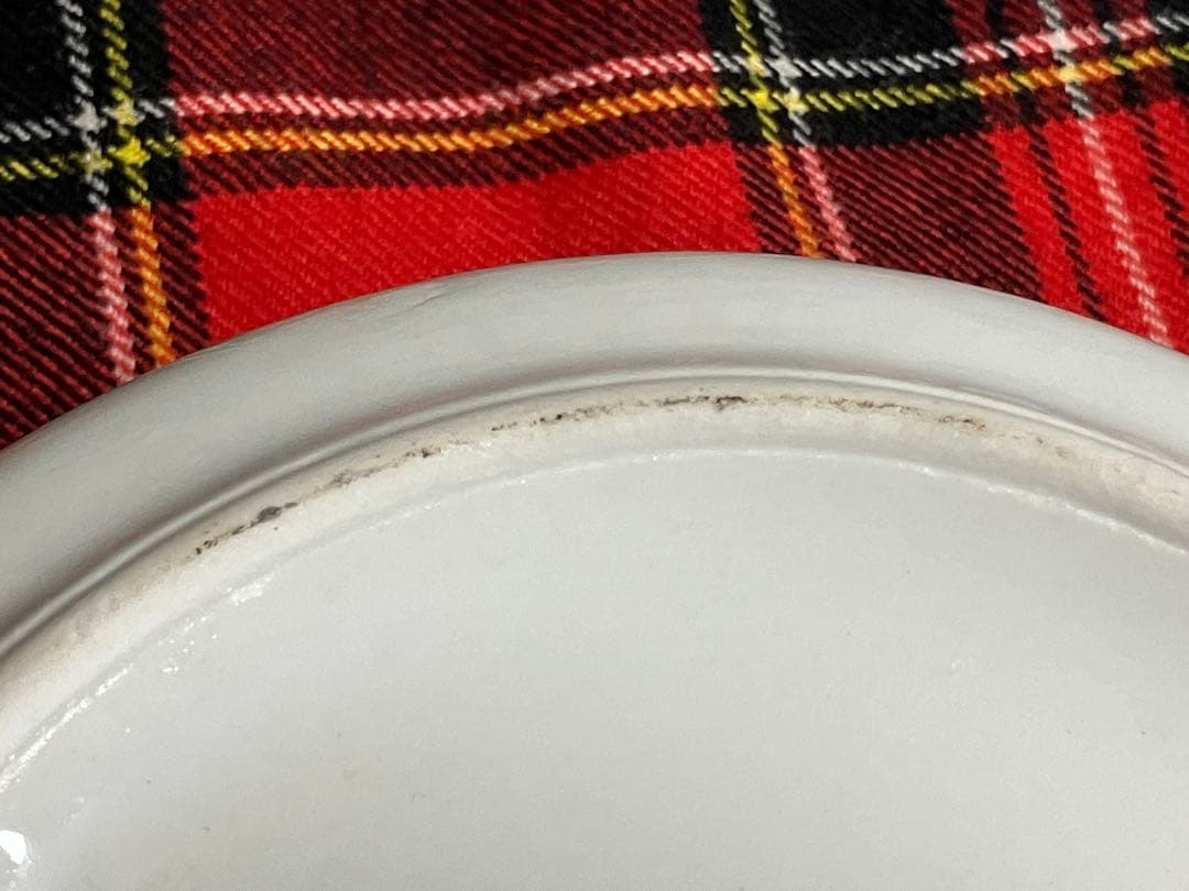 希少　アンティーク　LlMOGES リモージュ France 子供用保温皿