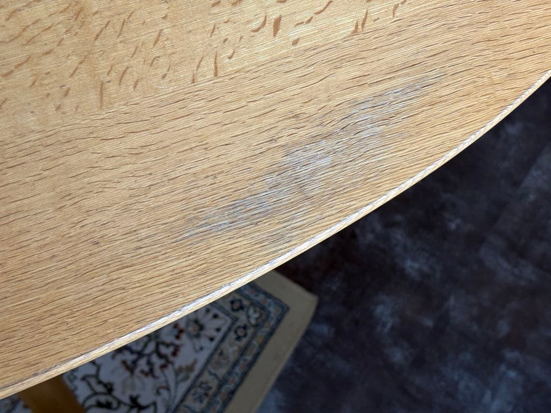 柏木工　KASHIWA ダイニングテーブル　オーバル型　ヴィンテージ　R