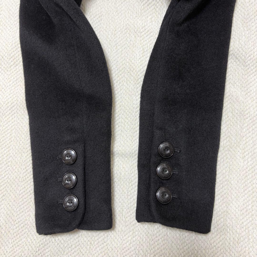 希少 Mademoiselle DIOR カシミヤ ウール ロングコート