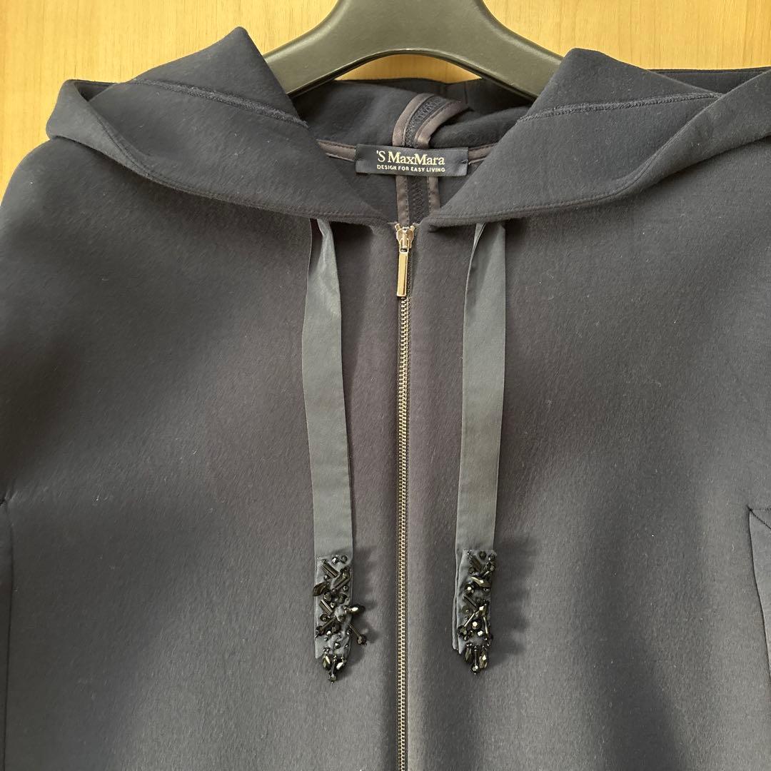 'S Max Mara ダブルフェイスビスコースコート