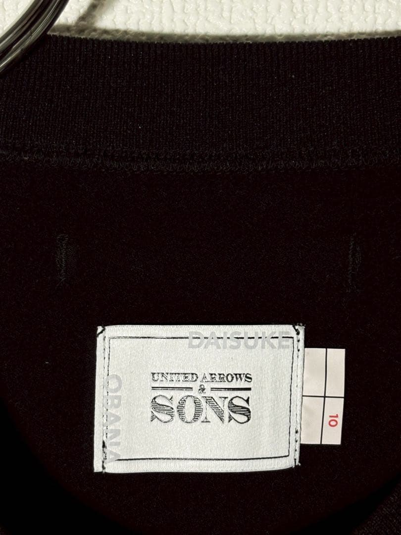 UNITED ARROWS & SONS 尾花大輔 クルーネックシャツ