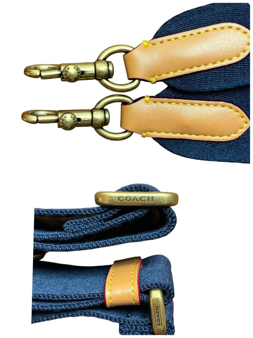 【✨美品✨】コーチ COACH 2WAYバッグ デニムカーゴトート A4